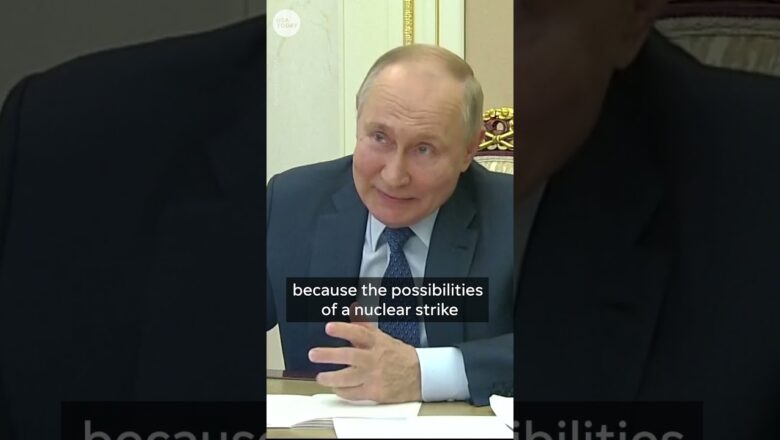 Putin on nuclear weapons: ‘Threat is growing’ | USA TODAY #Shorts