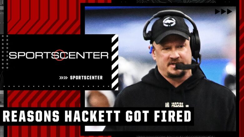 Reasons Nathaniel Hackett was fired by the Denver Broncos | SportsCenter