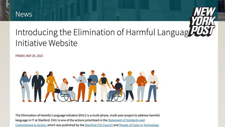 Stanford releases guide against ‘harmful language’ — including the word ‘American’ | New York Post