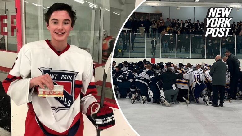 Teen hockey player dies after suffering stroke caused by rare disorder | New York Post