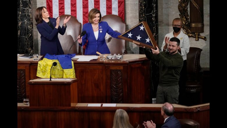 ‘The world depends on you’: Ukrainian President Volodymyr Zelenskyy addresses U.S. Congress