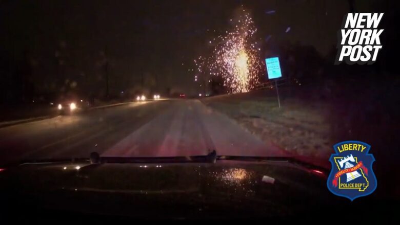Wild video shows transformer exploding in extreme cold, knocking out power | New York Post