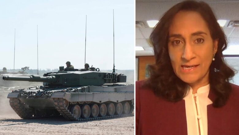 Anita Anand explains why Canada is only sending 4 tanks to Ukraine | Power Play with Vassy Kapelos