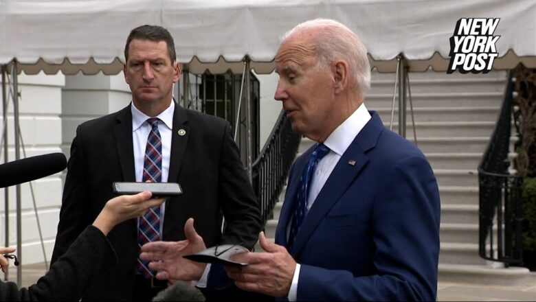 Biden says speaker of the House fight ‘embarrassing’ for Republicans | New York Post