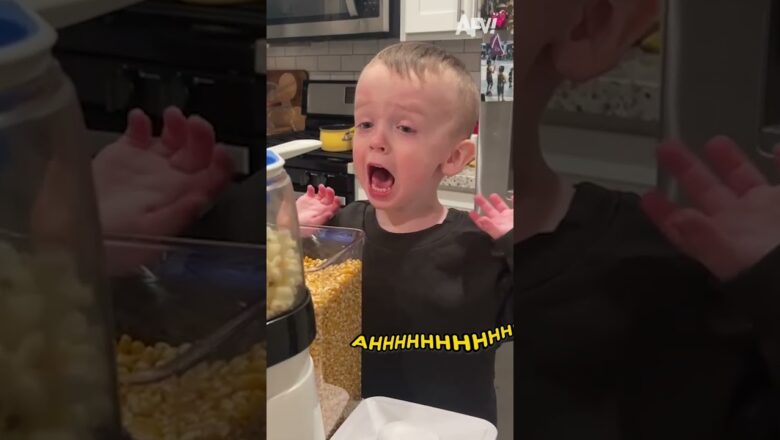 Breaking My New Year’s Resolution… already LOL ?? #funny #scare #kids #parenting #newyear #afv