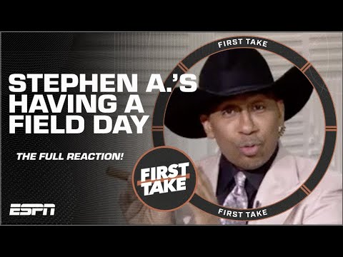 ? FULL REACTION! ? Stephen A. is LOVING the Cowboys’ playoff exit ? | First Take