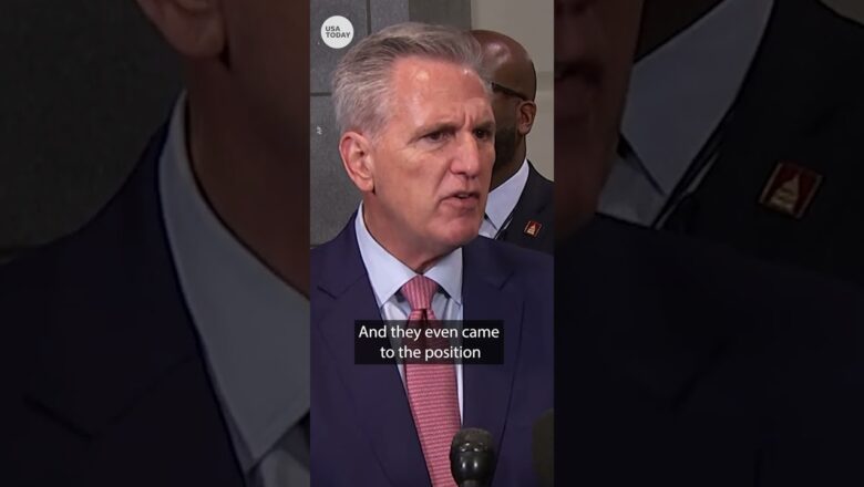 Kevin McCarthy calls out Matt Gaetz for challenging his speaker bid | USA TODAY #Shorts