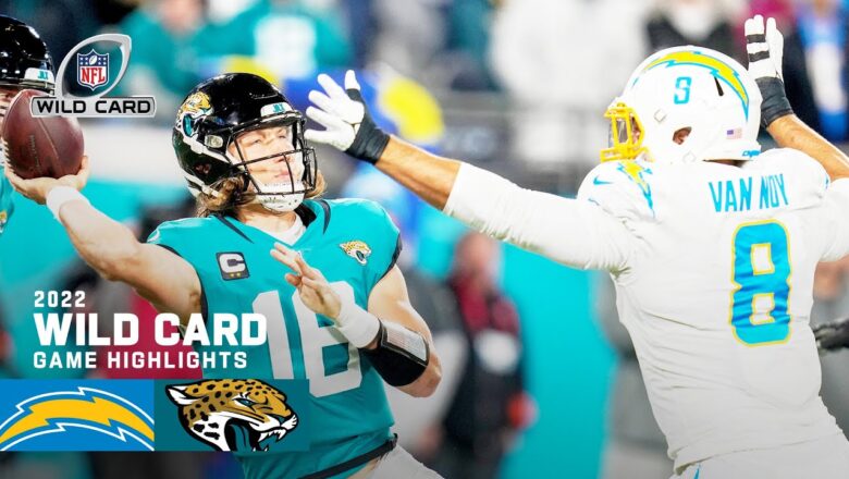 Los Angeles Chargers vs. Jacksonville Jaguars | 2022 Super Wild Card Weekend Game Highlights