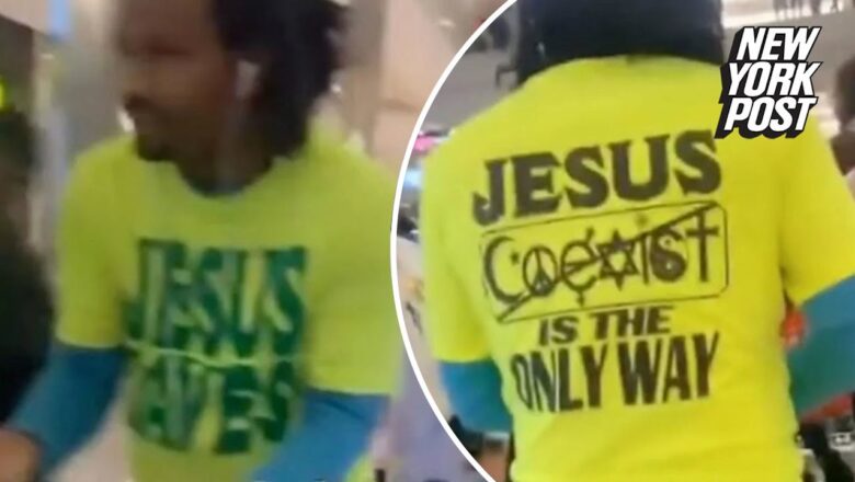 Man ordered to remove ‘Jesus is the only way’ T-shirt at Mall of America | New York Post