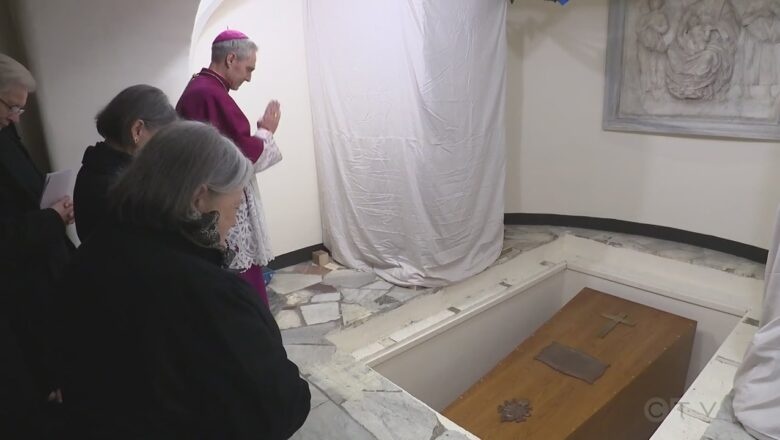 Pope Benedict buried in crypt under St. Peter’s Basilica