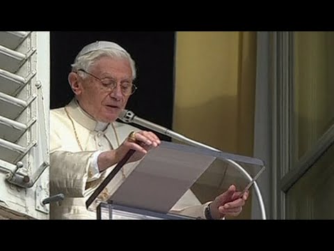 Pope Benedict’s final public blessing on Feb. 27, 2013 | Archive video