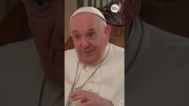 Pope Francis on homosexuality: ‘Being homosexual is not a crime’ | USA TODAY #Shorts