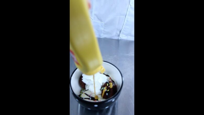 the viral ice cream with mustard hack #shorts