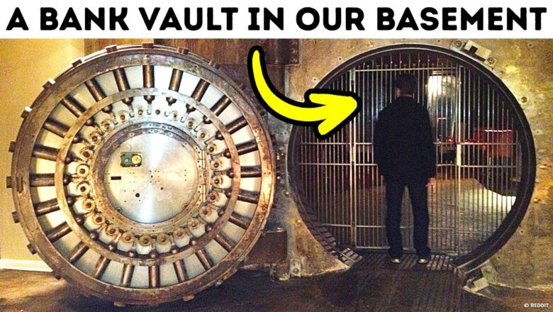A Man Found a Huge Bank Safe in His House