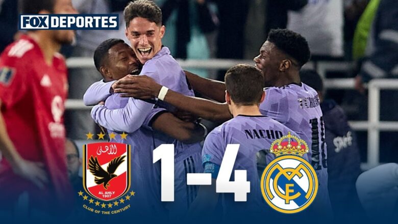 Al Ahly 1-4 Real Madrid | HIGHLIGHTS | Semifinal | Mundial de Clubes