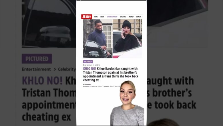 Are Khloe Kardashian & Tristan Thompson Reconciling? | What’s Trending In Seconds | #Shorts