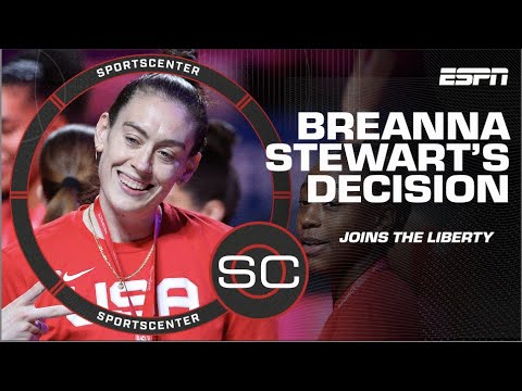 🚨 Breanna Stewart is headed to the New York Liberty 🚨 | SportsCenter