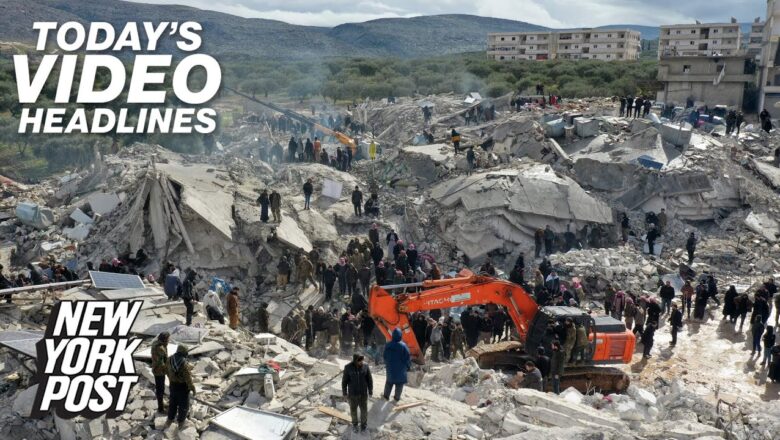 Deadly earthquake devastates Turkey and Syria & more | Today’s Video Headlines