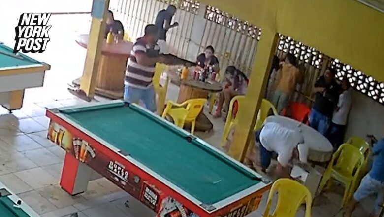 Horrifying video shows gunmen kill 7 after being laughed at for losing at pool | New York Post