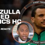 Joe Mazzulla named Celtics head coach, but Stephen A. calls the hire ‘premature’ | First Take