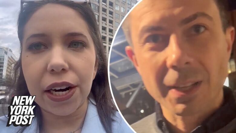 Pete Buttigieg lashes out at reporter asking about Ohio train derailment | New York Post