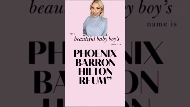 The Internet Reacts To Paris Hilton’s Baby Name Reveal | What’s Trending In Seconds | #Shorts