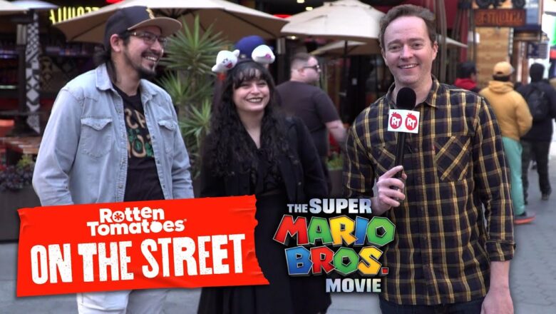 Asking Strangers Which Character They’re Most Excited for in ‘The Super Mario Bros. Movie’