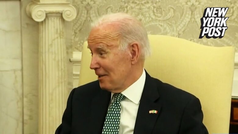 Biden ducks questions day after media revolt over lack of St. Patrick’s Day presser | New York Post