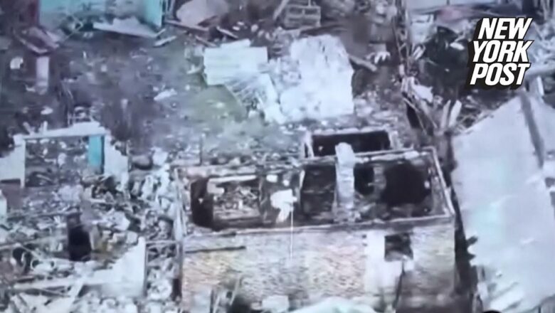 Drone Footage Reveals Shocking State of Bakhmut | New York Post