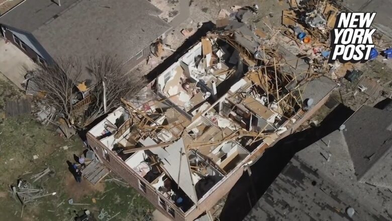 Drone Video Shows Aftermath of Destructive Tornado in Norman, Oklahoma | New York Post