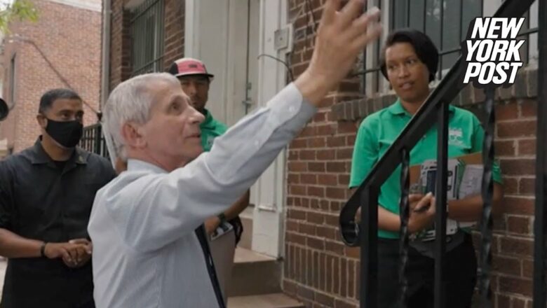 Fauci, DC Mayor Muriel Bowser rejected trying to sell vax door-to-door in awkward video | NY Post