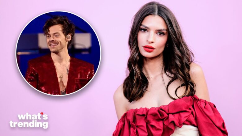 Harry Styles & Emily Ratajkowski Viral Make Out Divides Internet | What’s Trending Celeb Scoop