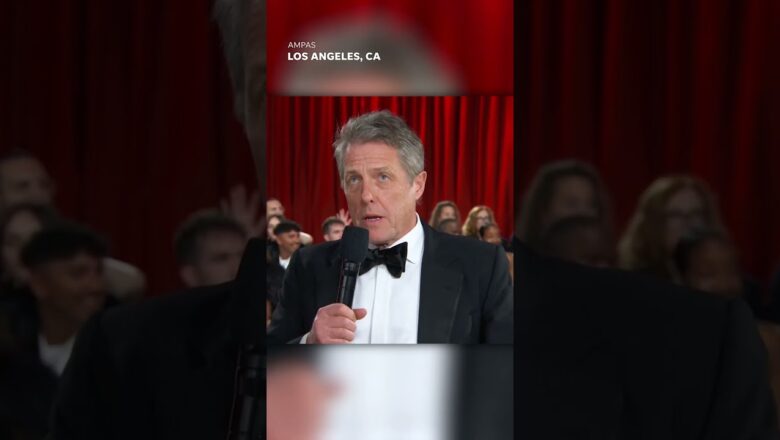 Hugh Grant criticized for ‘painful’ Oscars interview: ‘Why was he so rude?’ #Shorts