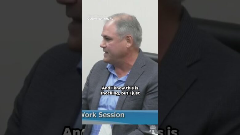 ‘I’m the wrong guy right now’: Florida mayor quits in middle of city council meeting #Shorts