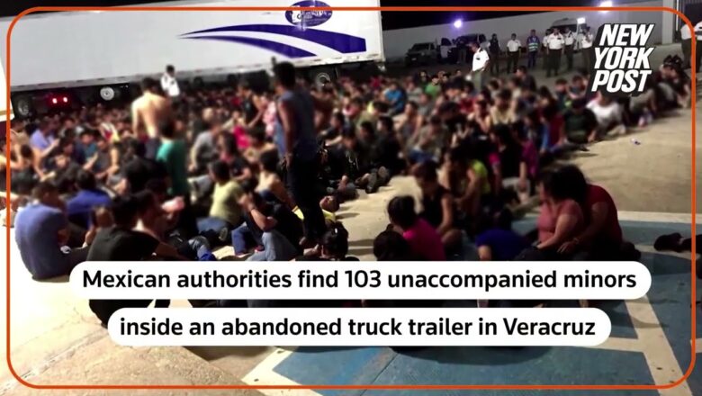 More than 100 migrant kids found in abandoned trailer in Mexico | New York Post