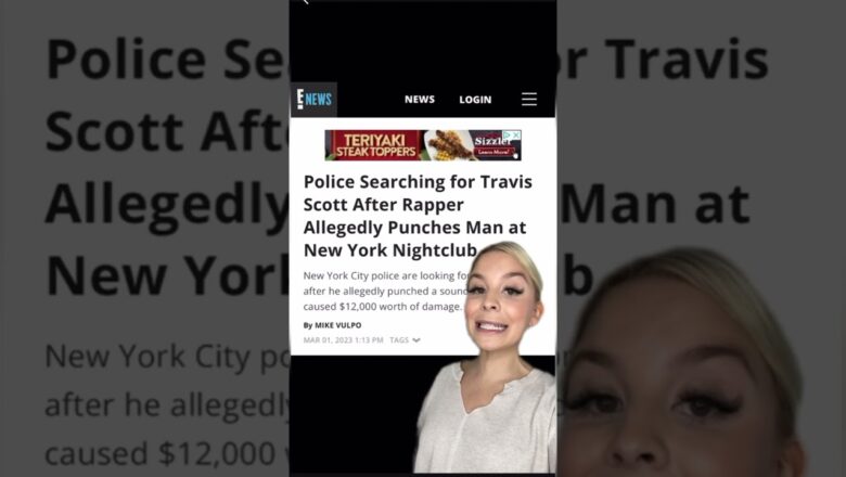 Police Looking For Travis Scott Following Altercation In NYC | What’s Trending In Seconds | #Shorts