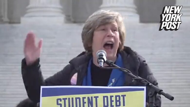 Randi Weingarten has maniacal ‘meltdown’ at student debt relief rally | New York Post