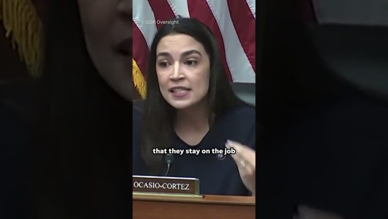 Rep. Ocasio-Cortez slams Republicans over ‘woke’ Congressional hearing #Shorts