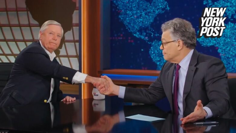 Sen. Lindsey Graham bets Al Franken $20 that Trump beats Biden in 2024 | New York Post