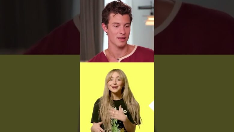 Shawn Mendes Might Have Subtly Confirmed He’s Dating Sabrina Carpenter | #shorts