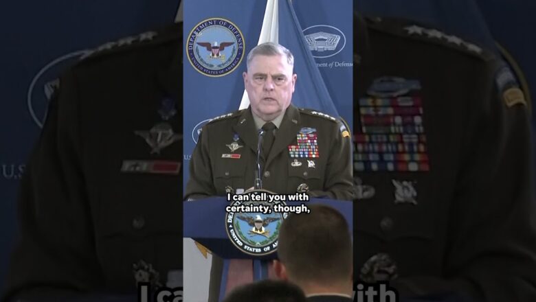 US General asked if Russian collision with US drone is ‘an act of war’ #Shorts