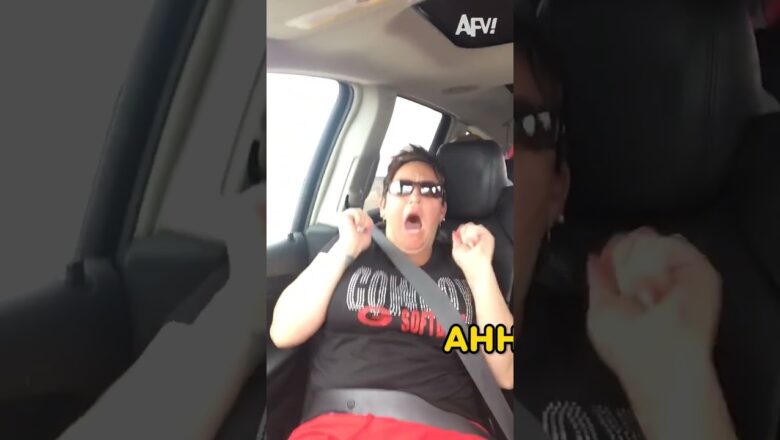 And She Stayed Awake the Rest of the Trip ? #scare  #fail #funny #shorts #comedy #afv