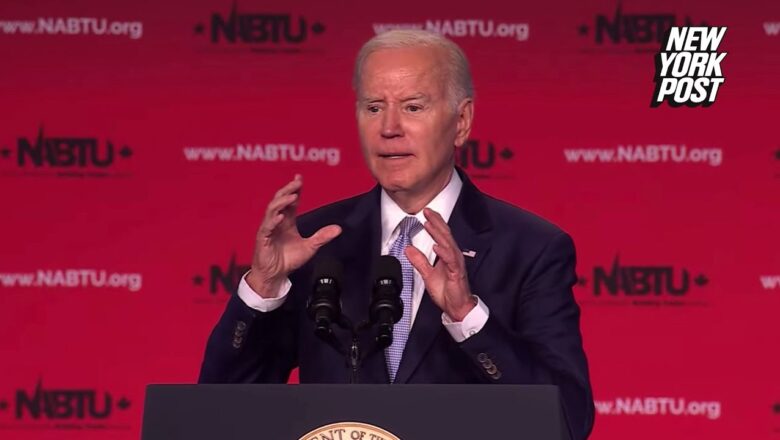 Biden falsely says he was born where granddad died ‘two weeks before’ | New York Post