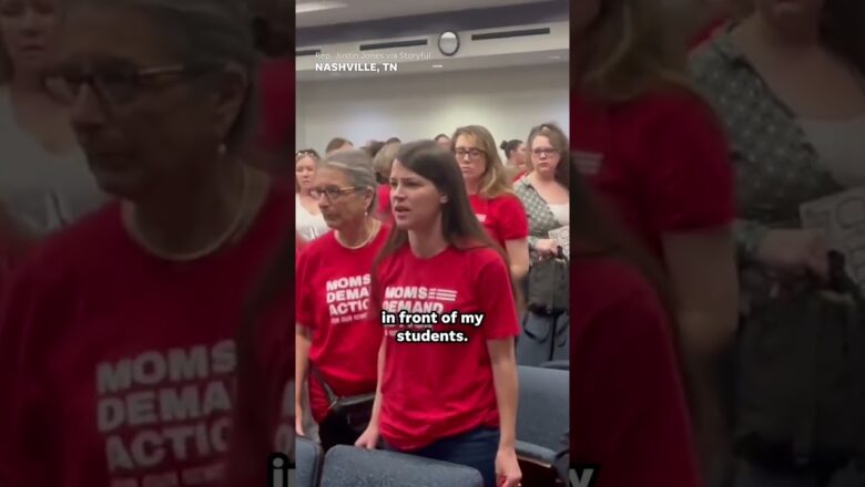 ‘I would never carry a gun to school’: Tennessee advances teachers gun-carry bill #Shorts