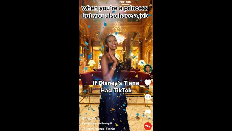 If Disney Princesses Had TikTok – Tiana