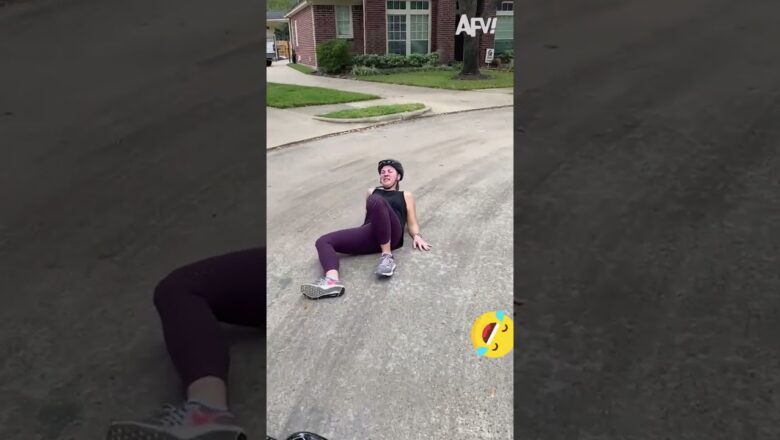 Momma Did Her Best! ? #fail #hoverboard #fall #afv #funny #shorts