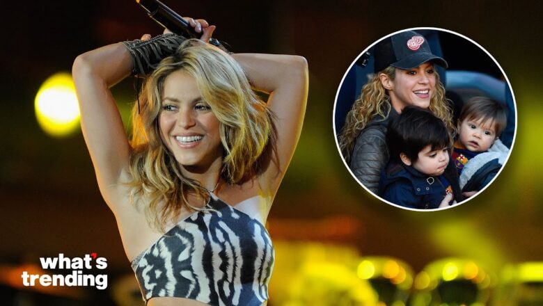 Shakira & Children Flee Spain After Eviction Notice from Piqué Family | What’s Trending Explained