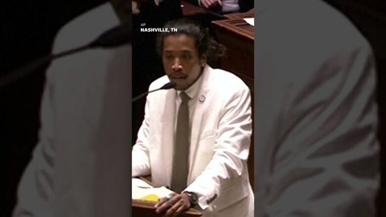 Tennessee Rep. Justin Jones calls out Republican hypocrisy ahead of expulsion vote #Shorts