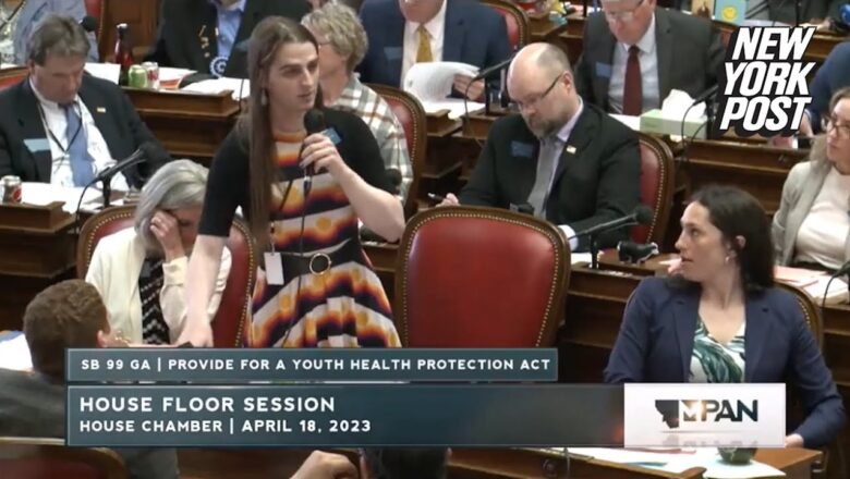 Transgender Montana Rep. Zooey Zephyr barred from House floor for rest of 2023 session over protests