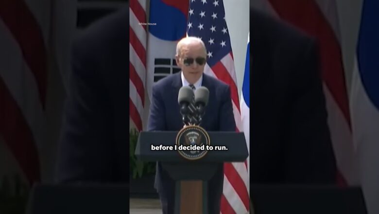 Biden responds to critics questioning his age ahead of 2024 election: ‘I feel good’ #Shorts